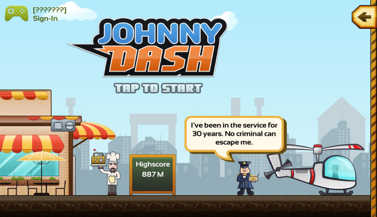 Johnny Dash Screenshot