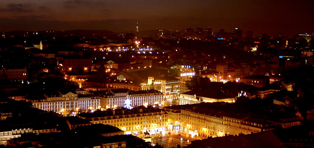 Lisbon by night