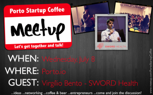 Porto Startup Coffee Meetup SWORD Health