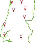 UP AWARDS Portugal Roadshow Map